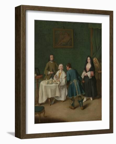 The Temptation, 1746-Pietro Longhi-Framed Giclee Print