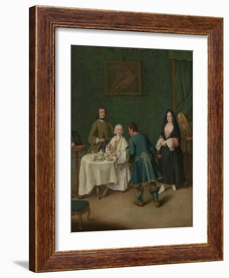 The Temptation, 1746-Pietro Longhi-Framed Giclee Print