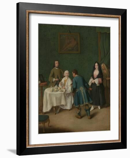 The Temptation, 1746-Pietro Longhi-Framed Giclee Print