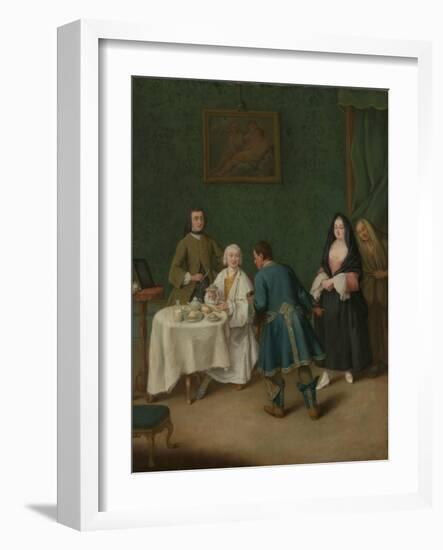 The Temptation, 1746-Pietro Longhi-Framed Giclee Print