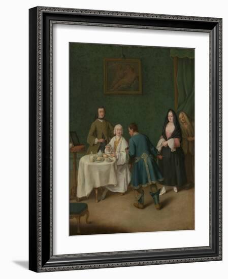 The Temptation, 1746-Pietro Longhi-Framed Giclee Print