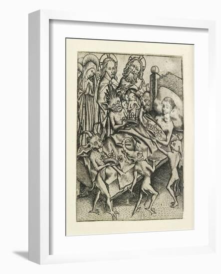 The Temptation of Avarice-null-Framed Giclee Print