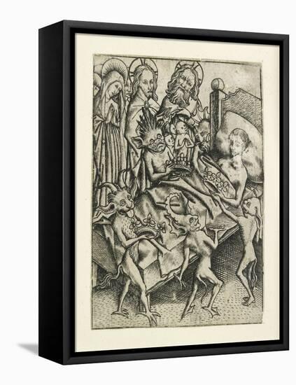 The Temptation of Avarice-null-Framed Premier Image Canvas