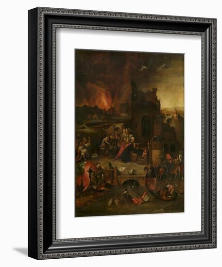 The Temptation of Saint Anthony, 16th Century-Hieronymus Bosch-Framed Giclee Print