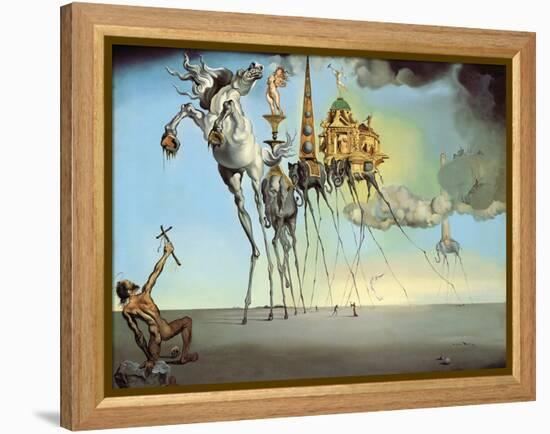 The Temptation of Saint Anthony, 1946-Salvador Dali-Framed Stretched Canvas