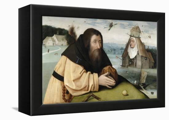 The Temptation of Saint Anthony, Between 1500 and 1510-Hieronymus Bosch-Framed Premier Image Canvas