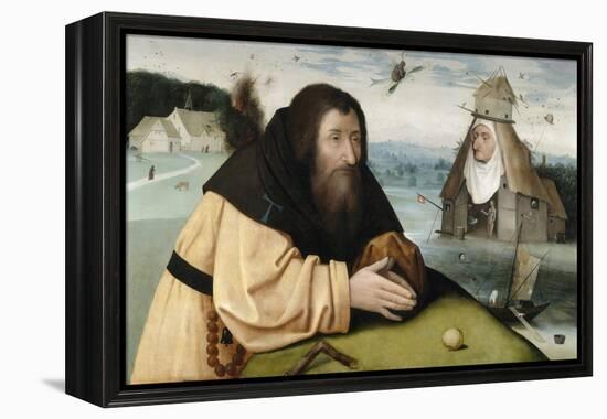 The Temptation of Saint Anthony, Between 1500 and 1510-Hieronymus Bosch-Framed Premier Image Canvas