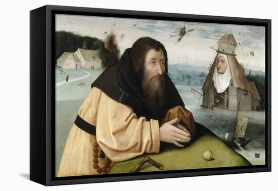 The Temptation of Saint Anthony, Between 1500 and 1510-Hieronymus Bosch-Framed Premier Image Canvas