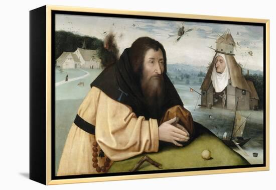 The Temptation of Saint Anthony, Between 1500 and 1510-Hieronymus Bosch-Framed Premier Image Canvas