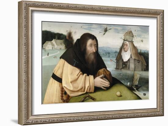 The Temptation of Saint Anthony, Between 1500 and 1510-Hieronymus Bosch-Framed Giclee Print