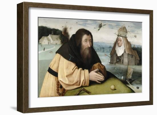 The Temptation of Saint Anthony, Between 1500 and 1510-Hieronymus Bosch-Framed Giclee Print