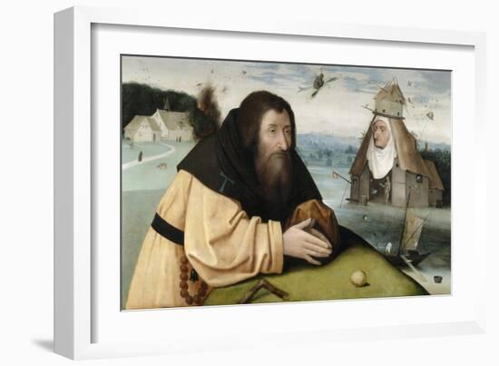 The Temptation of Saint Anthony, Between 1500 and 1510-Hieronymus Bosch-Framed Giclee Print