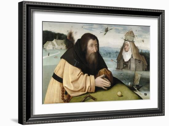 The Temptation of Saint Anthony, Between 1500 and 1510-Hieronymus Bosch-Framed Giclee Print