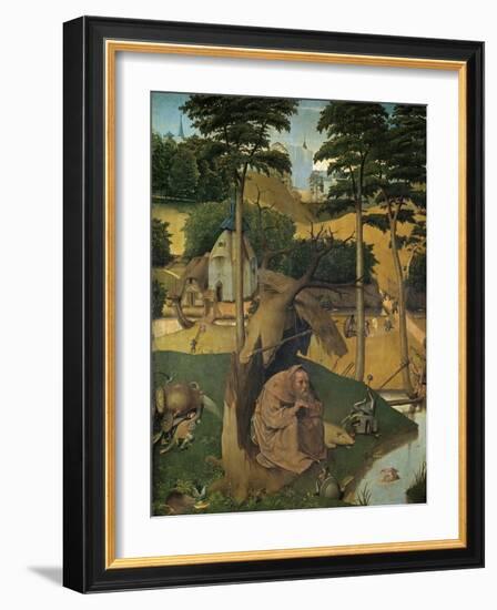 The Temptation of Saint Anthony, C. 1490-Hieronymus Bosch-Framed Giclee Print