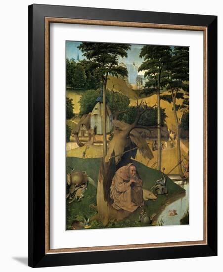 The Temptation of Saint Anthony, Ca. 1490, Flemish School-Hieronymus Bosch-Framed Giclee Print