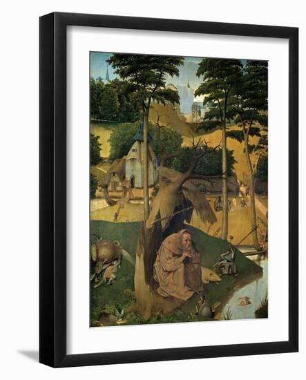 The Temptation of Saint Anthony, Ca. 1490, Flemish School-Hieronymus Bosch-Framed Giclee Print