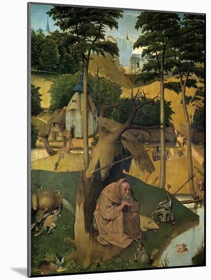 The Temptation of Saint Anthony, Ca. 1490, Flemish School-Hieronymus Bosch-Mounted Giclee Print