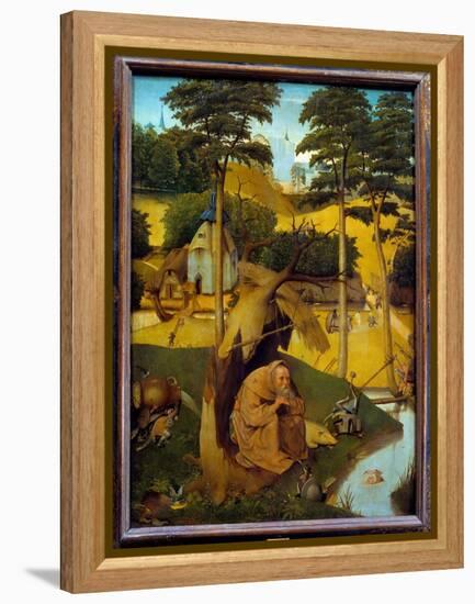 The Temptation of Saint Anthony the Hermit Saint Anthony the Great (251-356) (Or Saint Anthony the-Hieronymus Bosch-Framed Premier Image Canvas