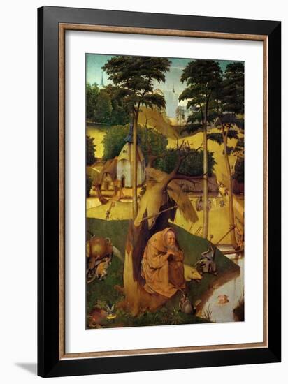 The Temptation of Saint Anthony-Hieronymus Bosch-Framed Giclee Print