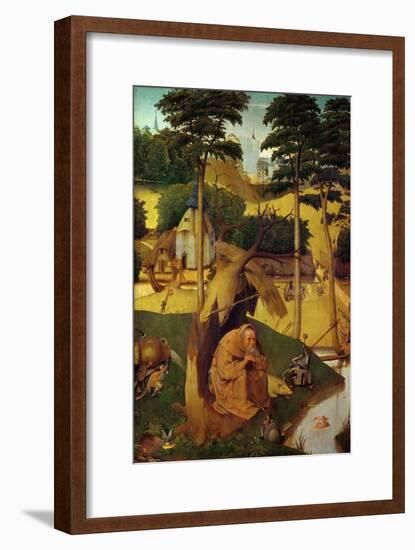 The Temptation of Saint Anthony-Hieronymus Bosch-Framed Giclee Print