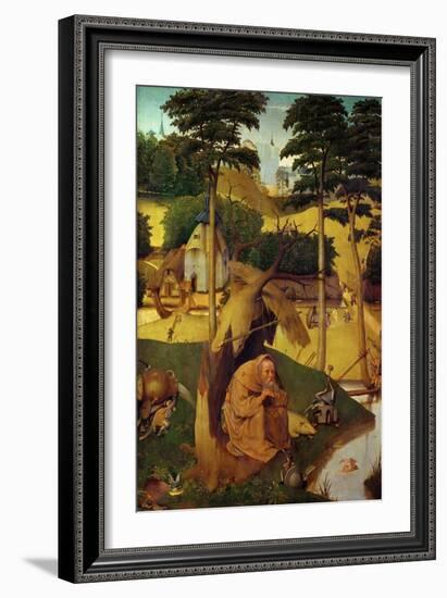 The Temptation of Saint Anthony-Hieronymus Bosch-Framed Giclee Print