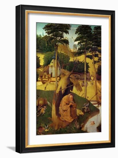 The Temptation of Saint Anthony-Hieronymus Bosch-Framed Giclee Print