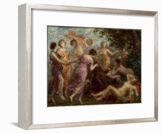 The Temptation of Saint Anthony-Henri Fantin-Latour-Framed Giclee Print