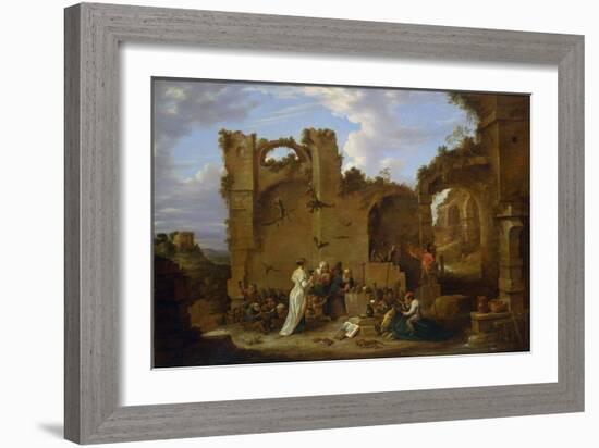 The Temptation of Saint Anthony-David Teniers the Younger-Framed Giclee Print