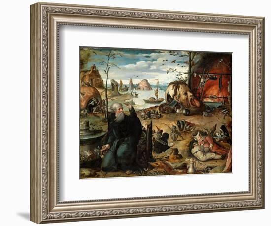 The Temptation of Saint Anthony-Jan Mandyn-Framed Giclee Print