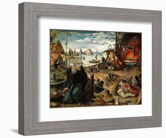 The Temptation of Saint Anthony-Jan Mandyn-Framed Giclee Print