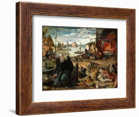 The Temptation of Saint Anthony-Jan Mandyn-Framed Giclee Print