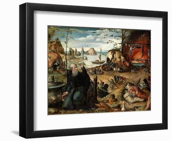 The Temptation of Saint Anthony-Jan Mandyn-Framed Giclee Print