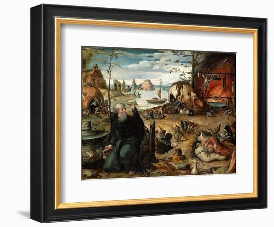 The Temptation of Saint Anthony-Jan Mandyn-Framed Giclee Print