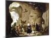 The Temptation of Saint Anthony-David Teniers the Younger-Mounted Giclee Print