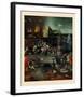 The Temptation of St. Anthony, Central Panel-Hieronymus Bosch-Framed Art Print