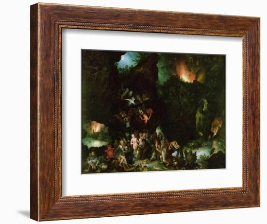 The Temptation of St. Anthony - Hell, 1594-Jan Brueghel the Elder-Framed Giclee Print