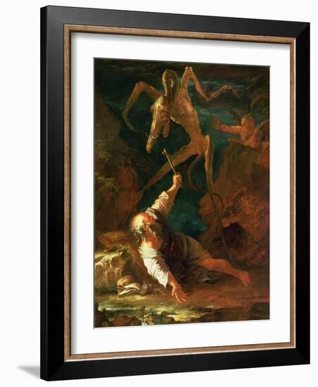 The Temptation of St. Anthony-Salvator Rosa-Framed Giclee Print