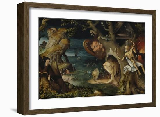 The Temptation of St. Anthony-Jean Mandyn-Framed Giclee Print