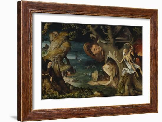 The Temptation of St. Anthony-Jean Mandyn-Framed Giclee Print