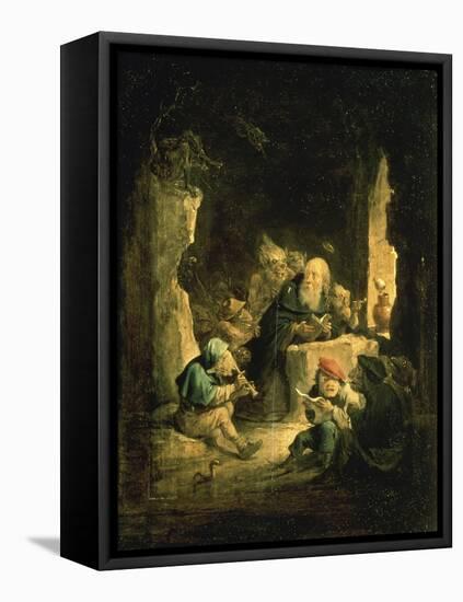 The Temptation of St. Anthony-David Teniers the Younger-Framed Premier Image Canvas