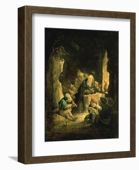 The Temptation of St. Anthony-David Teniers the Younger-Framed Giclee Print