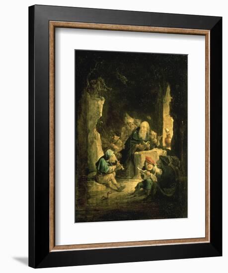 The Temptation of St. Anthony-David Teniers the Younger-Framed Giclee Print