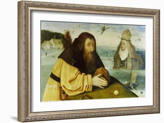 The Temptation of St. Anthony-Hieronymus Bosch-Framed Giclee Print