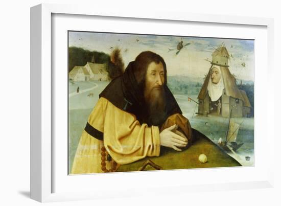 The Temptation of St. Anthony-Hieronymus Bosch-Framed Giclee Print