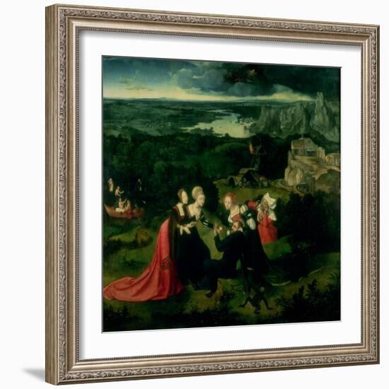 The Temptation of St. Anthony-Joachim Patenir-Framed Giclee Print