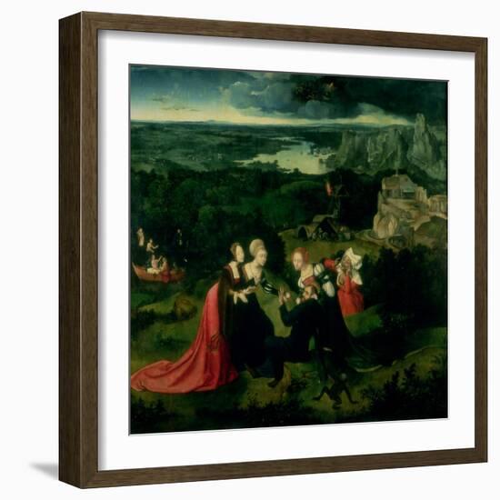 The Temptation of St. Anthony-Joachim Patenir-Framed Giclee Print