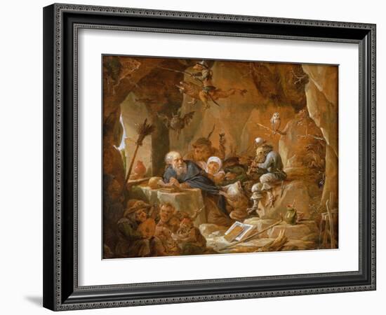 The Temptation of St. Anthony-David Teniers the Younger-Framed Giclee Print