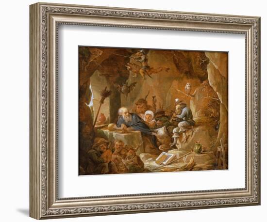 The Temptation of St. Anthony-David Teniers the Younger-Framed Giclee Print