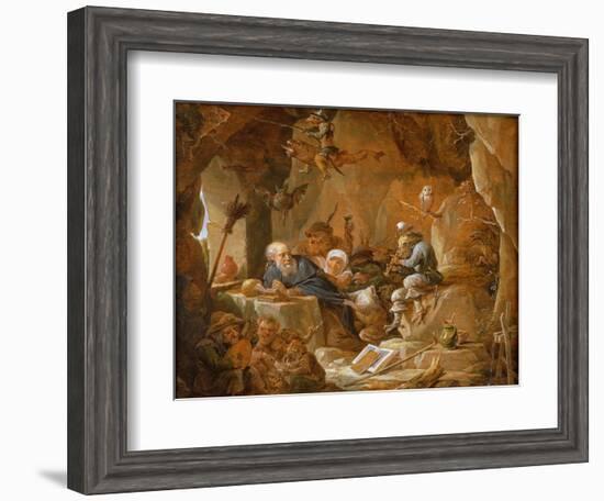 The Temptation of St. Anthony-David Teniers the Younger-Framed Giclee Print