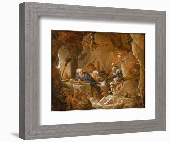 The Temptation of St. Anthony-David Teniers the Younger-Framed Giclee Print